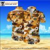 Biker Sunset Flag Harley Davidson Hawaiian Shirt for Men