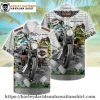 Brick Wall Rider Harley Davidson Aloha Shirt for Men