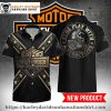 Orange Skull Promise Harley Davidson Hawaiian Shirt