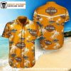 Golden Sunset Palm Harley Davidson Aloha Shirt for Men