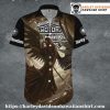 Green Demon Skull Harley Davidson Hawaiian Shirt Men
