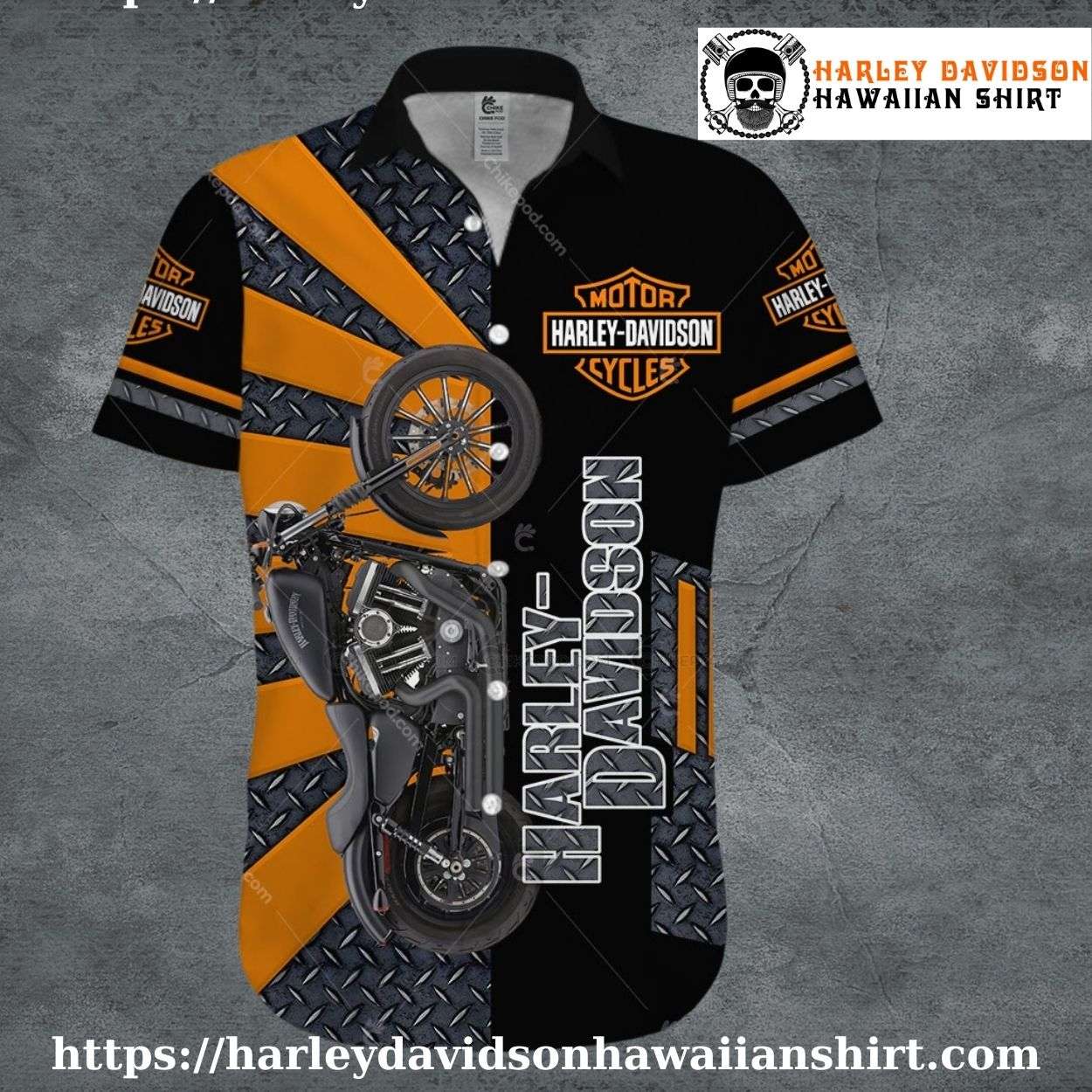 Motorcycle Wheel Design Harley Davidson Hawaiian Shirt Motorcycle Wheel Design Harley Davidson Hawaiian Shirt