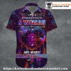 Never Underestimate Her Harley Davidson Hawaiian Shirt