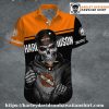 Red Eye Skeleton Rider Harley Davidson Aloha Shirt