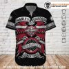 Red Winged Wheel Harley Davidson Aloha Shirt for Men