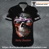 Stacked Skull Tattoo Harley Davidson Hawaiian Shirt