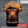Vintage Biker Skull Harley Davidson Aloha Shirt