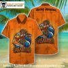 Tiki Aloha Monster Harley Davidson Hawaiian Shirt for Men