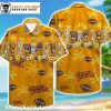 Tiki Aloha Monster Harley Davidson Hawaiian Shirt for Men