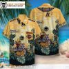 Tropical Bike Ride Harley Davidson Hawaiian Shirt for Men