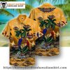 USA Flag Eagle Ride Harley Davidson Hawaiian Shirt